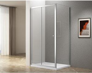 UGGA Obdélníkový sprchový kout 1400x900 mm, čiré sklo