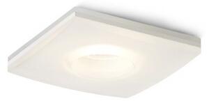RED R10418 KAY čtvercová zápustná satinované sklo 230V/650mA LED 5W 3000K - RED - DESIGN RENDL