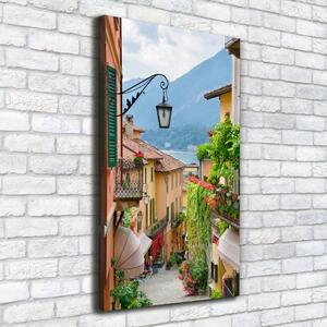 Vertikální Foto obraz na plátně Italské uličky ocv-49988155