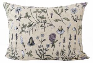 MK Lůžkoviny Krepový povlak na polštář Renforcé 70 x 90 cm - Herbář béžový