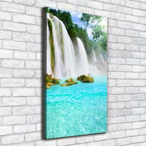 Vertikální Vertikální Foto obraz na plátně do obýváku Vodopád ocv-50498113
