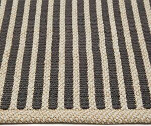 Venkovní koberec tanasa 160 x 230 cm černo-bílý