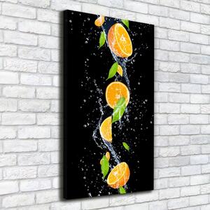 Vertikální Vertikální Foto obraz na plátně do obýváku Pomeranče ocv-51416552
