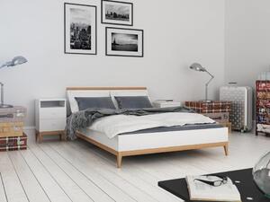 Zvýšená postel z masivu Livia Rozměr: 120x200