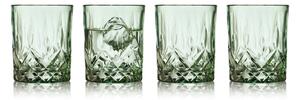 Lyngby Glas Sada sklenic na whisky Sorrento 32 cl (4 ks) Green