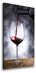 Vertikální Foto obraz na plátně Červené víno ocv-52197420