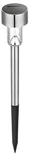 24 ks Lampa Strend Pro Adria, solárna, 1xLED, nerez, 4,7x30,5 cm, Sellbox 24 ks