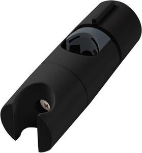 Držák sprchové hlavice OFFO, 19-25 mm, nastavitelný držák ruční sprchy, závěs na sprchovou hlavici, černý