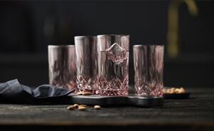 Lyngby Glas Sada sklenic Highball Sorrento 38 cl (4 ks) Pink