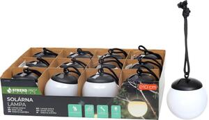 Lampa Strend Pro Garden Glob, solárna, 1xLED, 10 cm, Sellbox 12 ks