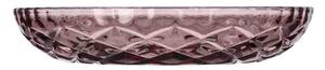 Lyngby Glas Sada skleněných talířů 16 cm (4 ks) Pink