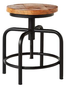 TABURET, dřevo, kov, 36/49/36 cm Ambia Home - Taburety