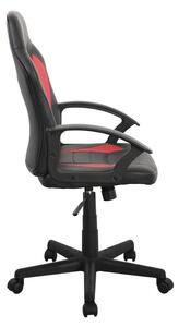 Kancelářská židle ENZO červeno/černá