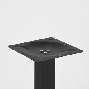 Stolní noha 40x40x71 cm - černý kov