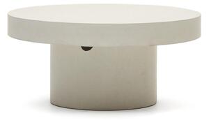Konferenční stolek Blava Ø 90 cm bílý