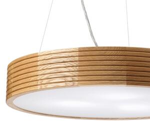 Brilagi - LED Lustr na lanku CARVALHO MODERN 3xE27/60W/230V dub pr. 47,5 cm