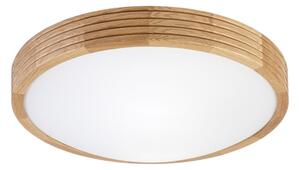 Brilagi - LED Stropní svít. CARVALHO MODERN SLIM 2xE27/60W/230V pr. 37,5 cm dub