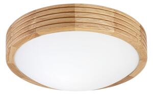 Brilagi - LED Stropní svít. CARVALHO MODERN SLIM 1xE27/60W/230V pr. 27,5 cm dub