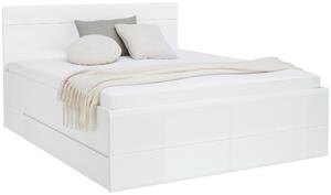 POSTEL, 140/200 cm bílá Hom`in - Jednolůžkové postele