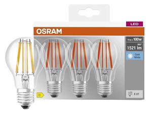 SADA 3x LED Žárovka BASE CLASSIC FILAMENT A60 E27/11W/230V 4000K - Osram