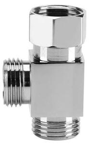 G1/2 "Na základě 3 způsobů T tvar adaptér toaletní sprchový systém Bidet univerzální sprchový systém náhrada Share Vodní konvertor ventil pro sprchu rameno montované