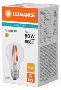 LED Žárovka CLASSIC FILAMENT A60 E27/7W/230V 2700K - Ledvance