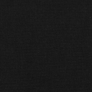 Rám postele potažený látkou - Dětská postel - Kvalitní spánek - Latový rošt z vícevrstvého překližky - 80x200 cm - Černá barva