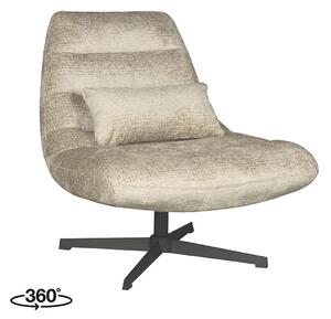 LABEL51 Křeslo Lounge chair Nox - Beige - Elegance
