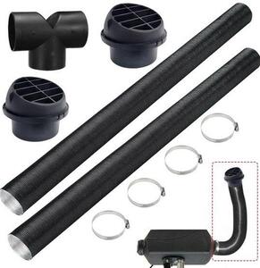 75 mm set trubky pro automatizované vyhřívání, 75 mm Y, ventilační hadice pro teplý vzduch, kon stání hadice pro ventilační hadice, extra vzduch sprcha + klip