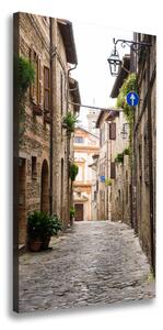 Vertikální Foto obraz na plátně Italské uličky ocv-57282218