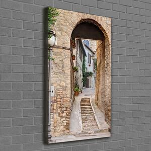 Vertikální Foto obraz na plátně Italské uličky ocv-57318513
