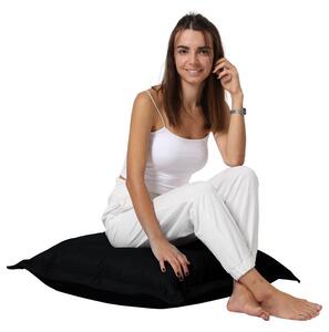 Hanah Home Zahradní sedací vak Cushion 70x70 cm černý