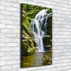 Vertikální Vertikální Foto obraz na plátně do obýváku Vodopád ocv-57830401