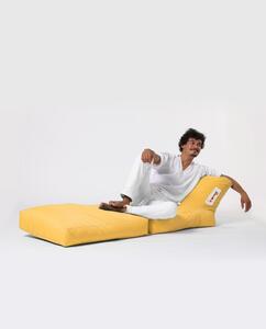 Hanah Home Zahradní sedací vak Siesta Sofa 55/40 cm/ 180/40 cm žlutý
