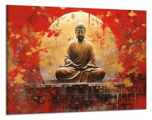 Obraz na plátně Budha a meditace , jednodílný 3313AX