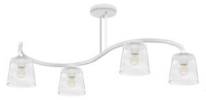 Přisazený lustr LUCEA 4xE27/15W/230V bílá