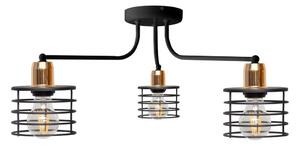 Přisazený lustr EDISON 3xE27/15W/230V