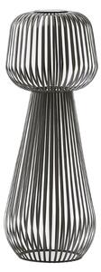 Zelená kovová zahradní solární LED lampa Kave Home Reiba 72 cm