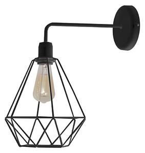 Nástěnné svítidlo KARO 1xE27/15W/230V černá