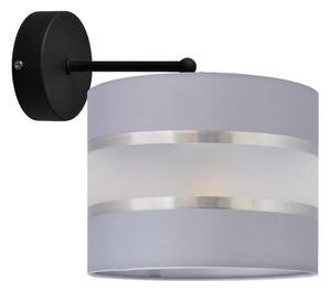 Nástěnná lampa HELEN 1xE27/15W/230V šedá/černá