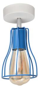 Přisazený lustr TUBE II 1xE27/15W/230V modrá