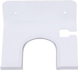 Držák na fén – Organizér do koupelny – Konstrukce z nerezové oceli – 15x13x6 cm – Bílá barva