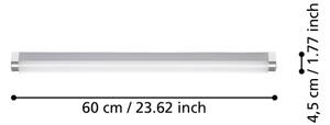 Eglo 99777- LED Koupelnové osvětlení zrcadla TRAGACETE LED/15,5W/230V IP44 60 cm