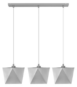 Lustr ADAMANT 3xE27/15W/230V šedá