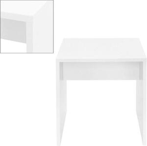 Kosmetický stolek – Krabička na kosmetiku – Pohodlné sezení – Elegantní vzhled – 40x36x41 cm – Bílá barva