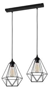 Lustr na lanku KARO 2xE27/15W/230V