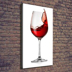Vertikální Foto obraz na plátně Červené víno ocv-61113320