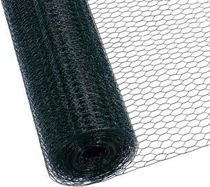 Elzusha – PVC oplocení pro drůbež s hexagonální sítí, výška 100 cm