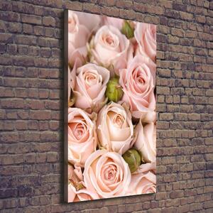 Vertikální Vertikální Foto obraz na plátně do obýváku Kytice růží ocv-61659920