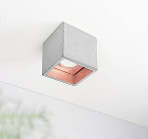 Svítidlo betonová kostka Cubic Concrete Ceiling
